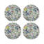 Sous-verres ronds en cuir Garden Fantasia