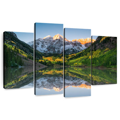 Alvord Maroon Bells Lake Sunshine
