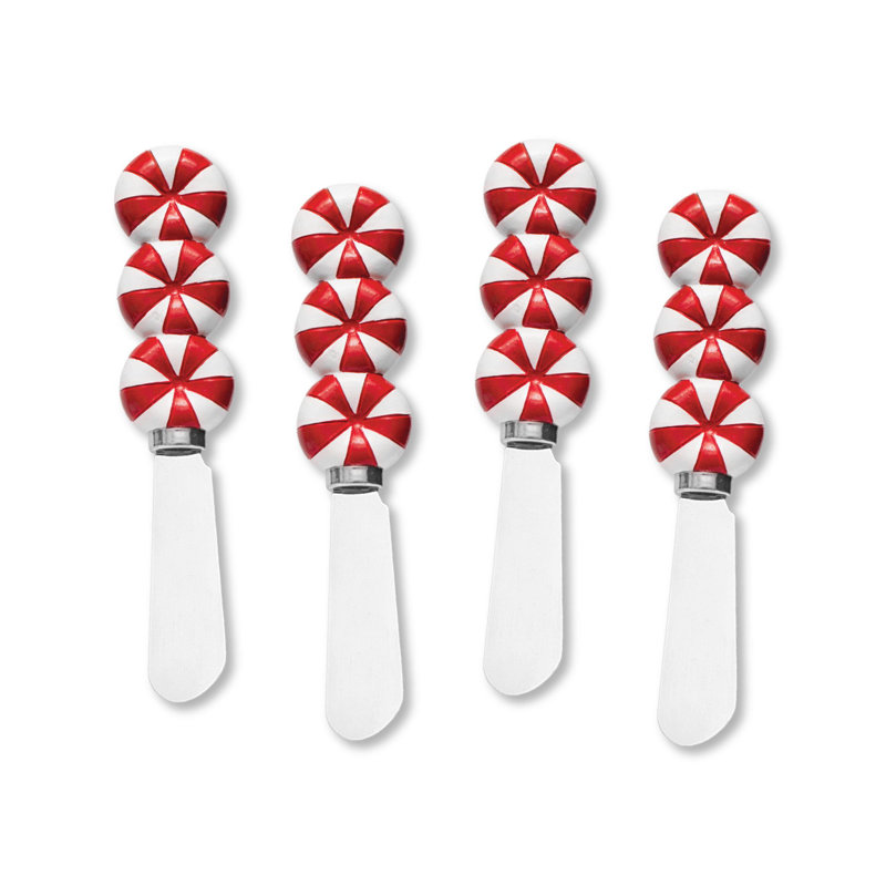Noicolina Stainless Steel Spreader, Red