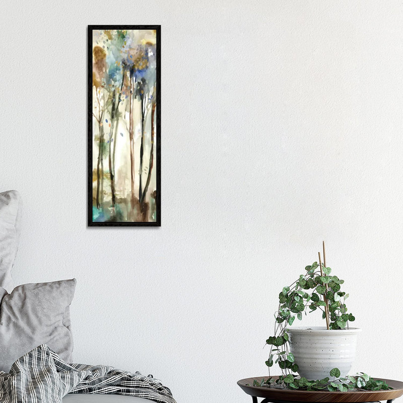 Standing Tall V by Allison Pearce - Painting on Canvas, Black Framed Canvas, 121.92 cm H x 40.64 cm W