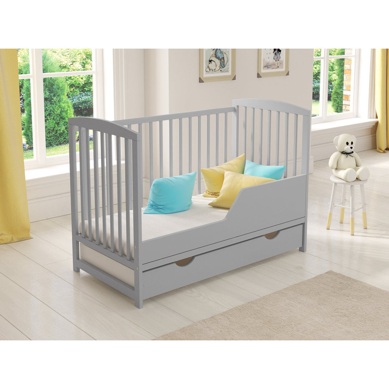 Percie Cot Bed, Grey