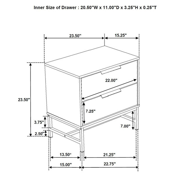 Dimensions du produit
