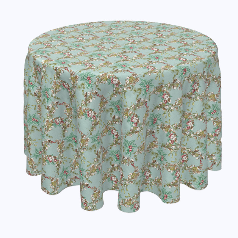 Hebgen Floral Round Tablecloth, 70" x 70"