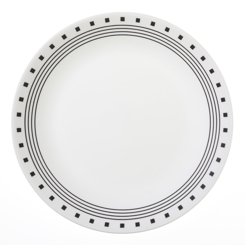 Livingware City Block 10.25" Dinner Plate