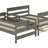 Wood Twin Over Full Bunk Bed With Trundle-928391110