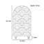 Armoire arquée avec tablettes et portes