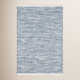 Coastal Blue Handwoven Indoor/Outdoor Rug