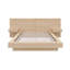 Kaenen 3 Piece Bedroom Set with Bed & 2 Floating Nightstands-1143790991-1195471914