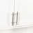 Double Door Bathroom Vanity Mirror Cabinet, Built-In Tissue Slot Multifunctional Storage Cabinet