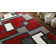 Ruby Geometric Area Rug