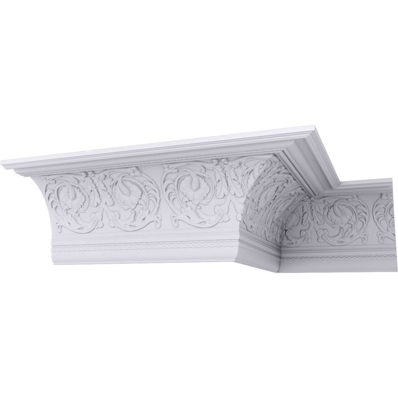 Moulure couronnée H 16 3/8 po x P 16 1/2 po x F 23 3/8 po x L 78 3/4 po