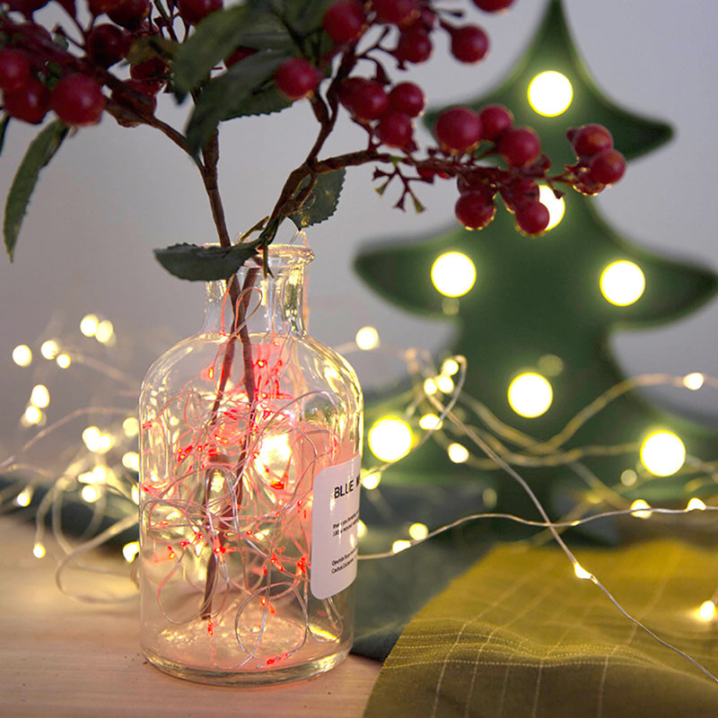 Bailey Outdoor 30 - Bulb 9.8'' Battery Powered LED String Light