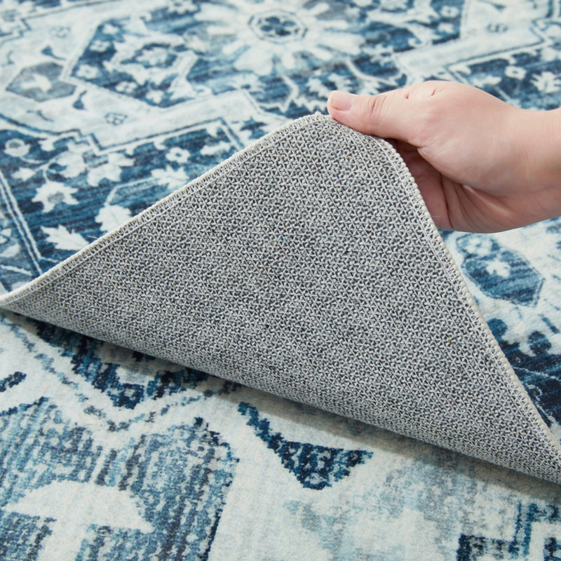  Antique Tranquil Cashmere Shag Area Rug, Rectangle 60 x 110 cm