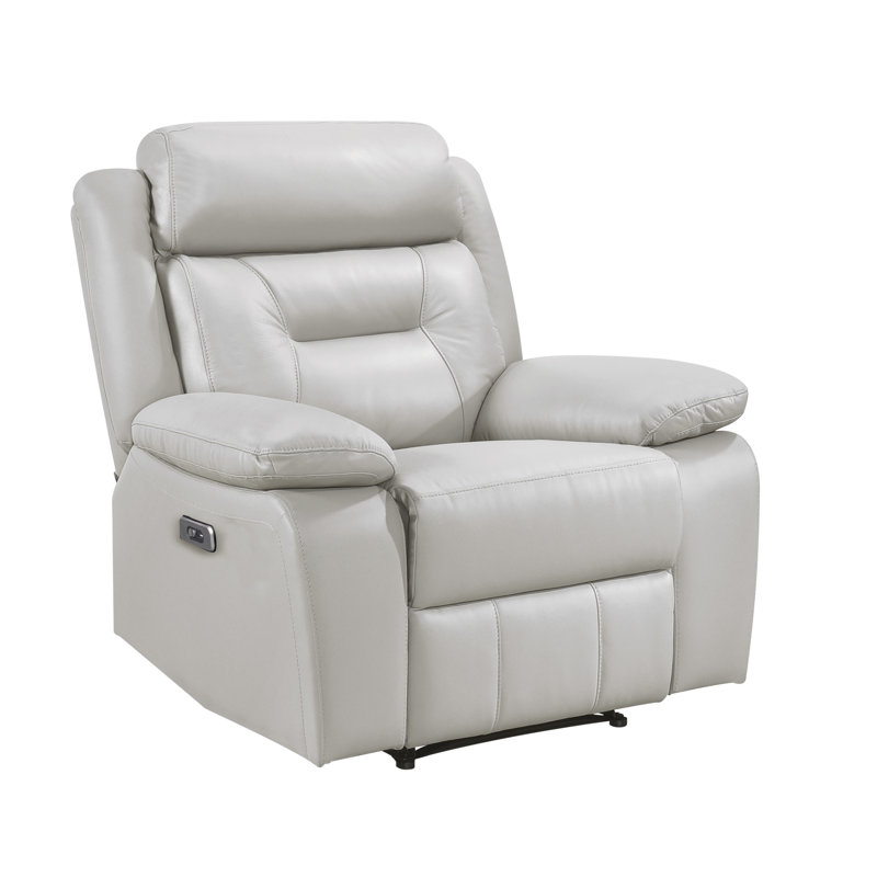 Fauteuil inclinable électrique, argent, Silver 