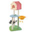 Structure d'escalade simple en velours de lin-1578795185-1578795186
