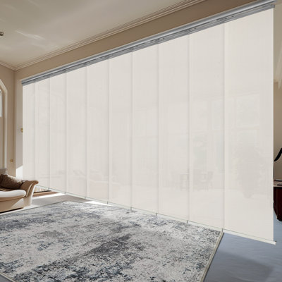 Store vertical semi-transparent extensible