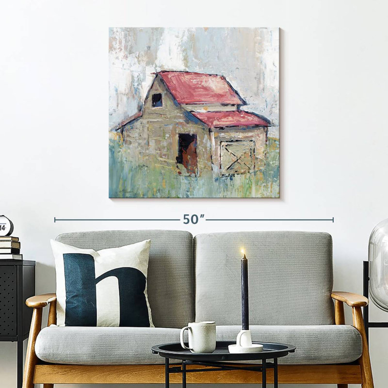 Lilie pastel Barn I, H 30 po x l 30 po