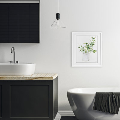 Toilette pour papier hygiénique, reproduction encadrée sous verre, par Rachel Nieman