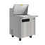 Table de préparation pour salade et sandwich réfrigérée commerciale 27 po 1 porte, capacité de 12 casseroles et 7,1 pi³