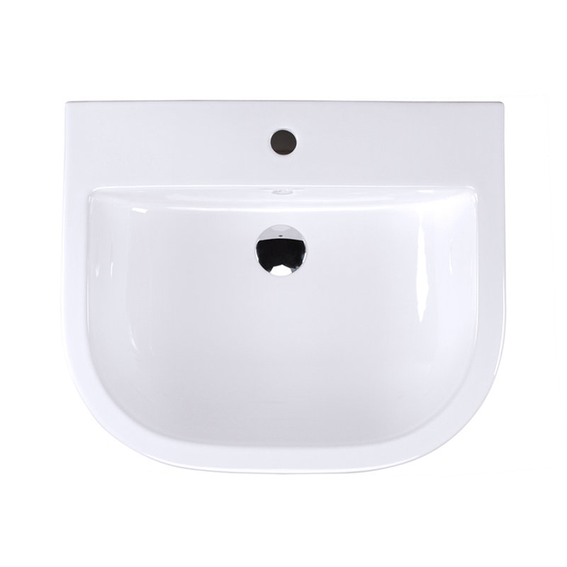 Piazza 23.62'' L Bathroom Sink, Single