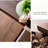 Black Walnut Square Coffee Table Modern Geometric Small Side Table