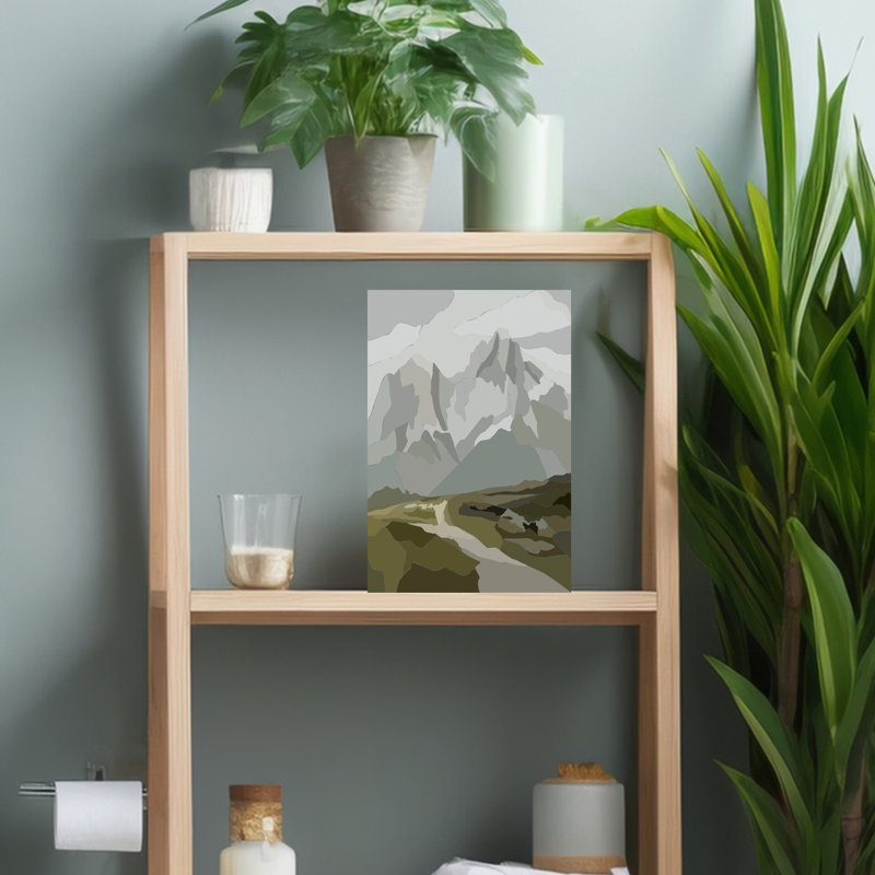 Print, 45.72cm H x 30.48cm W
