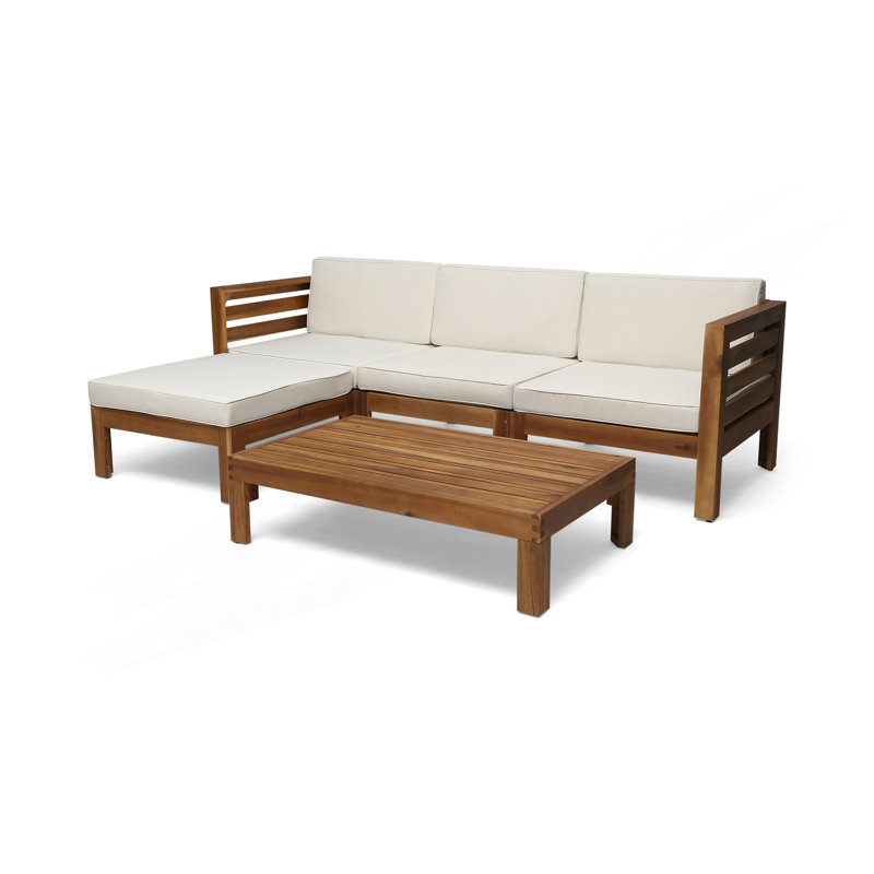 L Shape Outdoor Sofa Set