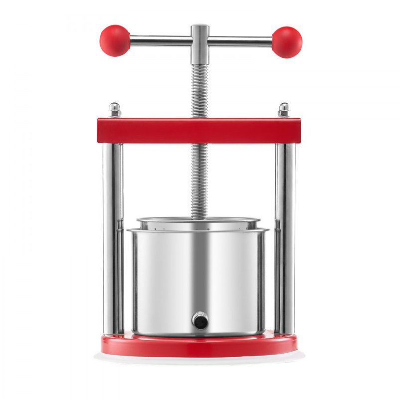 Pressoir manuel à vin pour la fabrication du vin 1,6 gallon / 6L