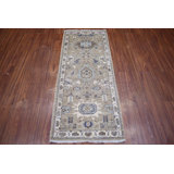 Transitional One-of-a-Kind Runner 2'5" X 5'11" Hand Knotted Area Rug