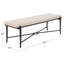 Banc avec coussin Zhanna-680911401
