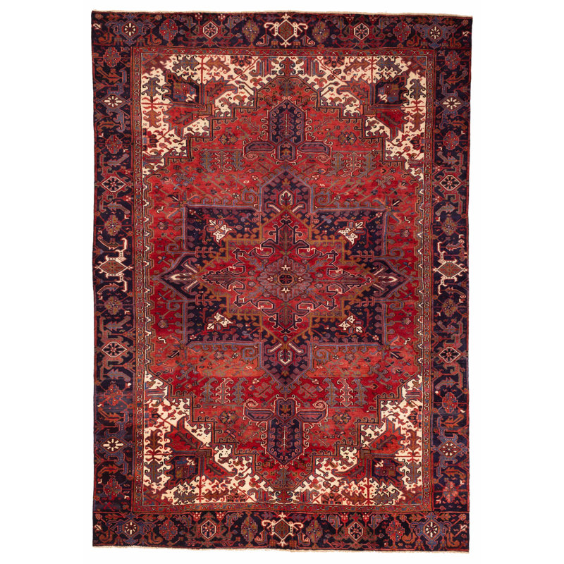 Tapis rouge Sarabi 9 pi 6 po x 13 pi 3 po