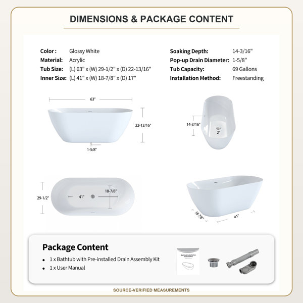 Dimensions du produit