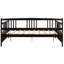 Lit de jour - Lit double et combinaison avec cadre de rangement supplémentaire pour une utilisation comme décoration de salon dans la chambre à coucher