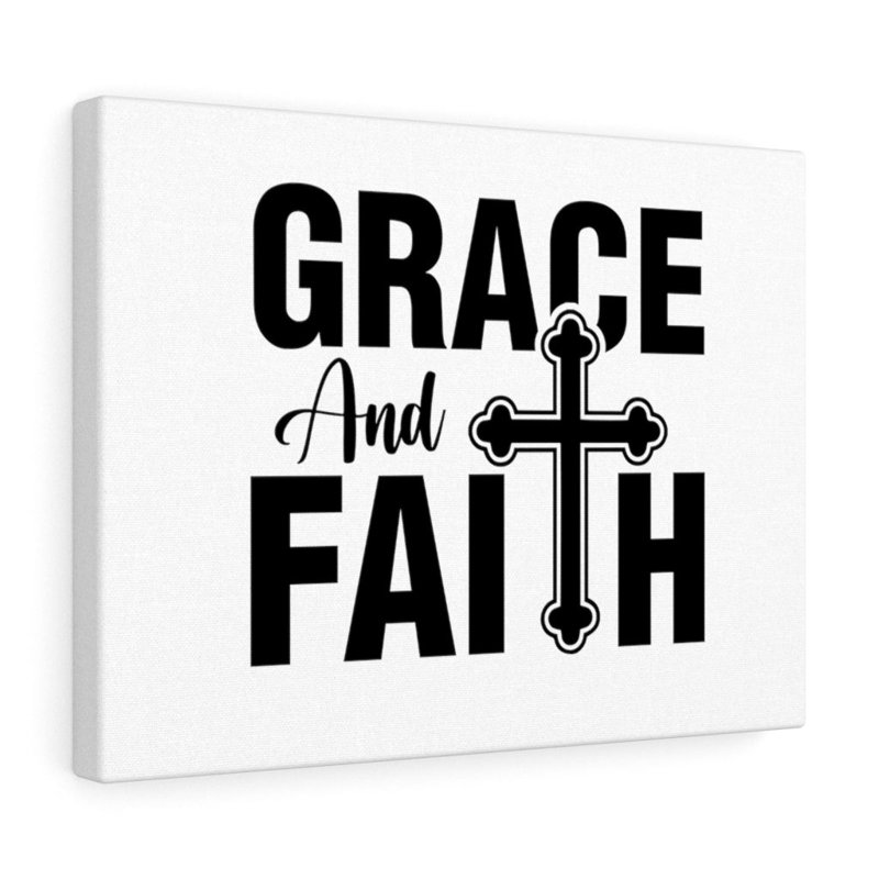 Grace And Faith - Wrapped Canvas Print, 46cm H x 61cm W