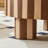 Round Wood Coffee Table