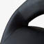 Tabouret de salon Crescent Rolling