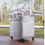 Saber 3-Burner Propane Gas Grill with Cabinet