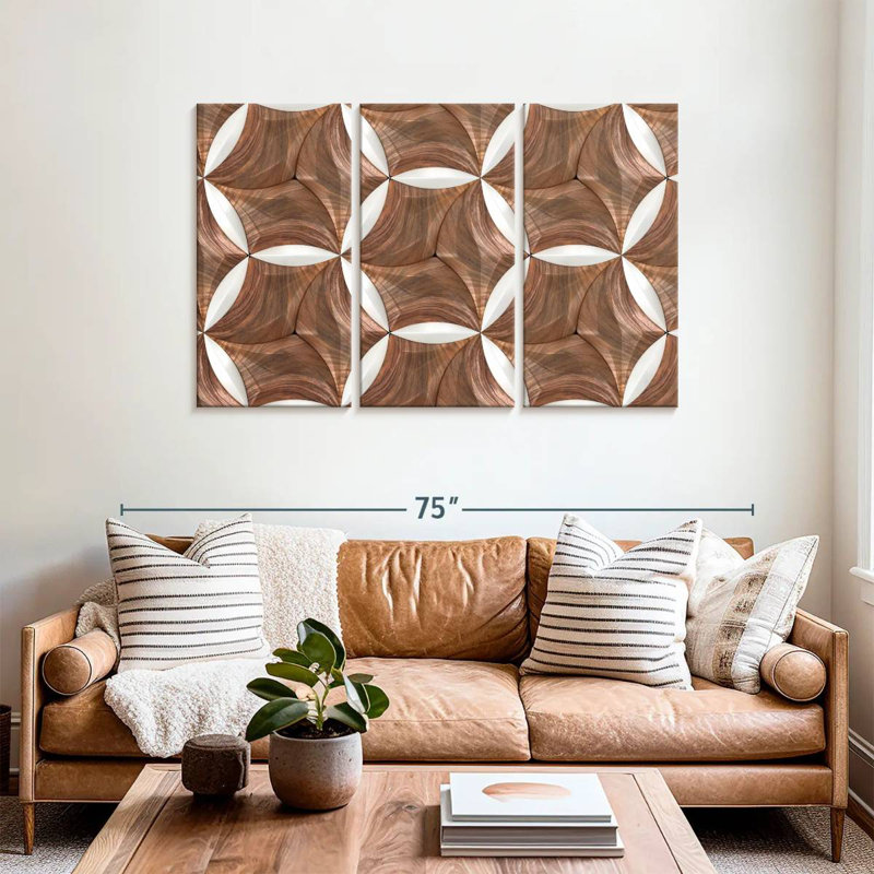 Avery Geometric Hexagonal Tiles, 36" H x 57" W