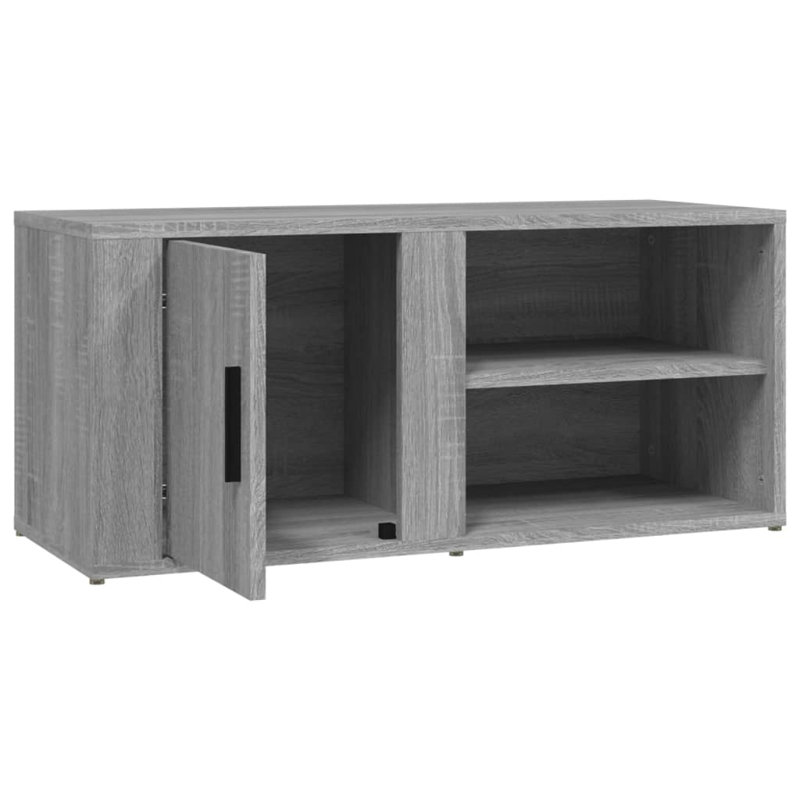 Keebler Unfinished TV Stand for TVs up to 32", Grey Sonoma