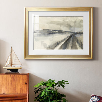 «Vanish Pathway II», reproduction encadrée de qualité supérieure - prête à être accrochée