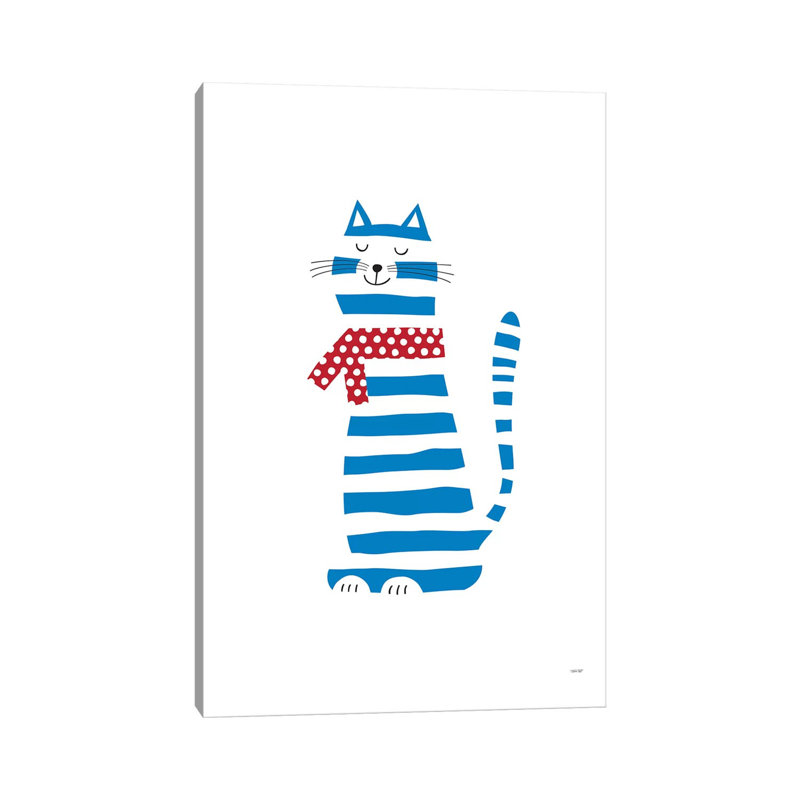 Cat 1 Piece Wall Art on Canvas, 101.6cm H x 66.04cm W