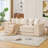 [NEW ARRIVED] [VIDEO PROVIDED]82.25" Convertible Sofa Bed-1142438727