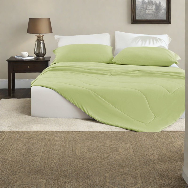 Cooling Comforter Bedding Sets, Nylon 90x90 Sage For All-season Home