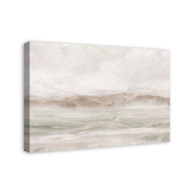 " Landscape In Tan " Painting Print