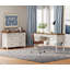 2 Piece Office Set, 56" Executive Writing Desk & 6 Drawer Dresser-521518966