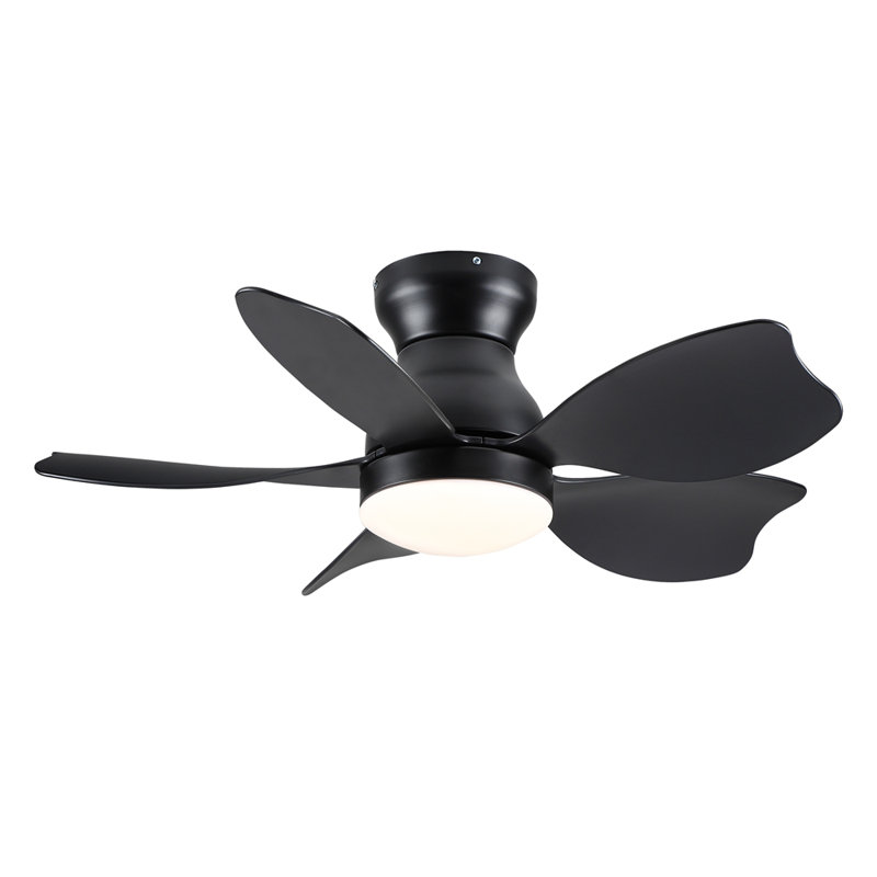 Éclairage de ventilateur de plafond encastré 30 po avec télécommande pour petite chambre d'enfant
