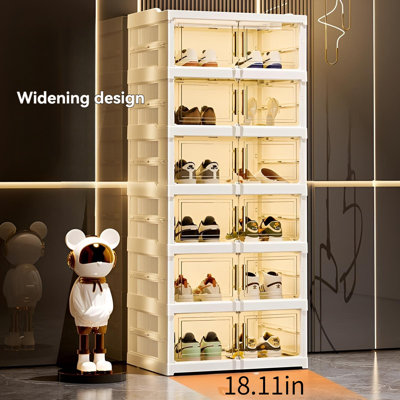 Range-chaussures pliable, Range-chaussures transparent