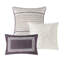 Édredon pourpre très grand - microfibre douce, motif à rayures, lavable pour le matériau, le motif et la machine-128685084