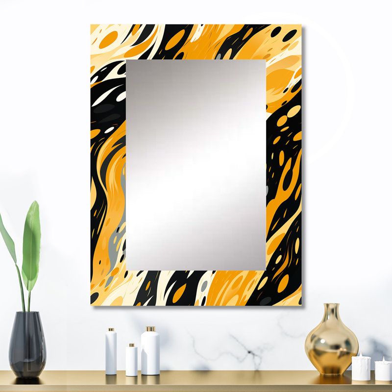 Reproduction de guépard jaune et noir Dawley, 32 po x 24 po