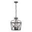 Luminaire suspendu géométrique 3 lumières Ahron
